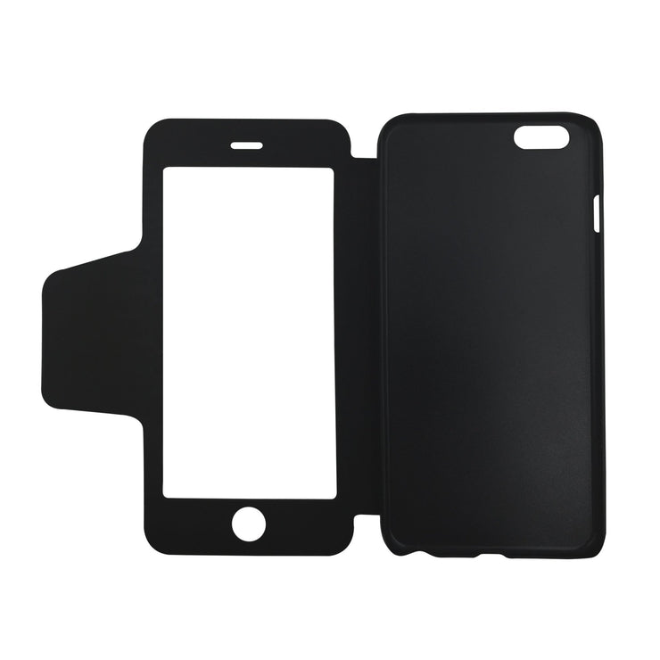 Flip Cover for Apple iPhone 6 /6s (Black) - Enthopia