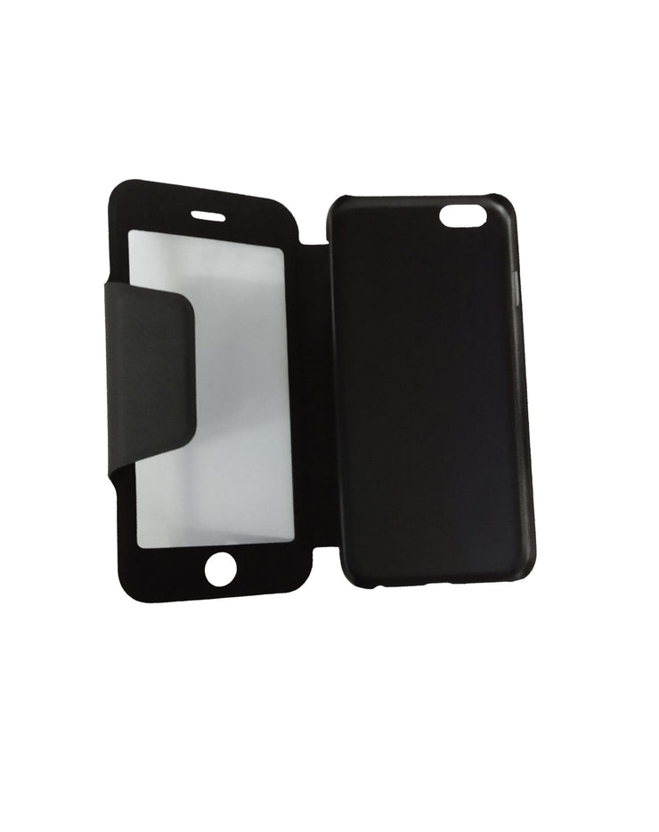 Flip Cover for Apple iPhone 6 /6s (Black) - Enthopia