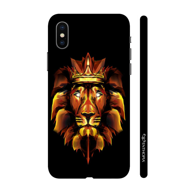 Hardshell Phone Case - 3D Fire Lion - Enthopia
