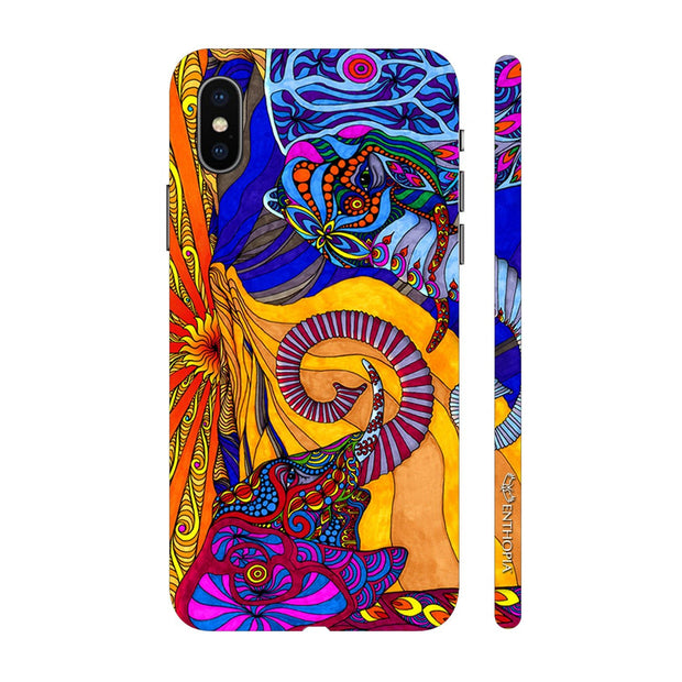 Hardshell Phone Case - Abstract Elephants - Enthopia