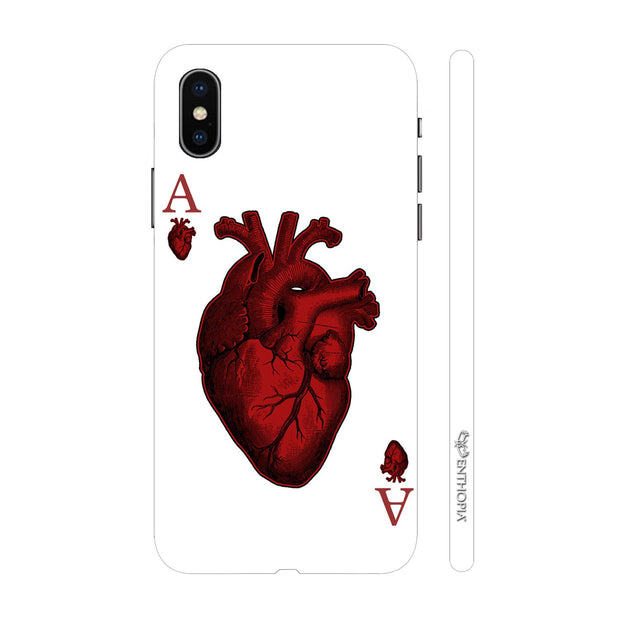 Hardshell Phone Case - Ace of Hearts - Enthopia