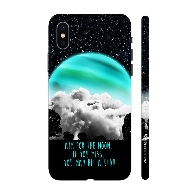 Hardshell Phone Case - Aim For The Moon - Enthopia