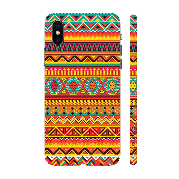 Hardshell Phone Case - Aztec Orange - Enthopia