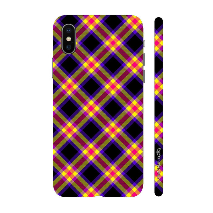 Hardshell Phone Case - Checkered Checks - Enthopia