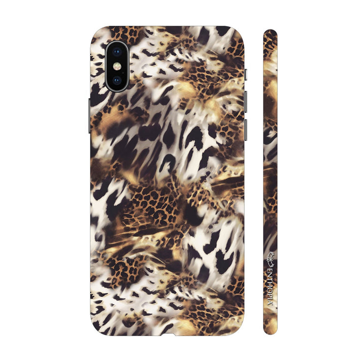 Hardshell Phone Case - Cheetah Zebra Mashup - Enthopia