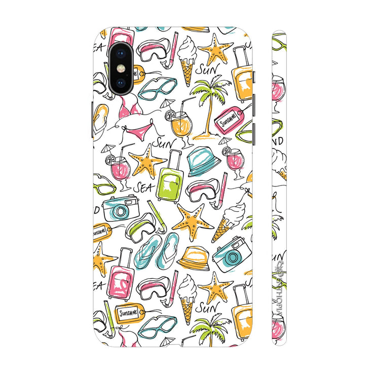 Hardshell Phone Case - Chilling by the Beach - Enthopia