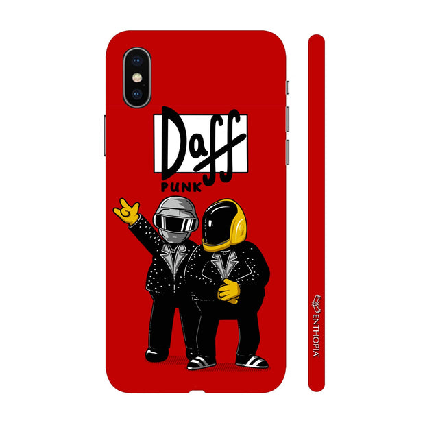 Hardshell Phone Case - Daff Punk Red - Enthopia