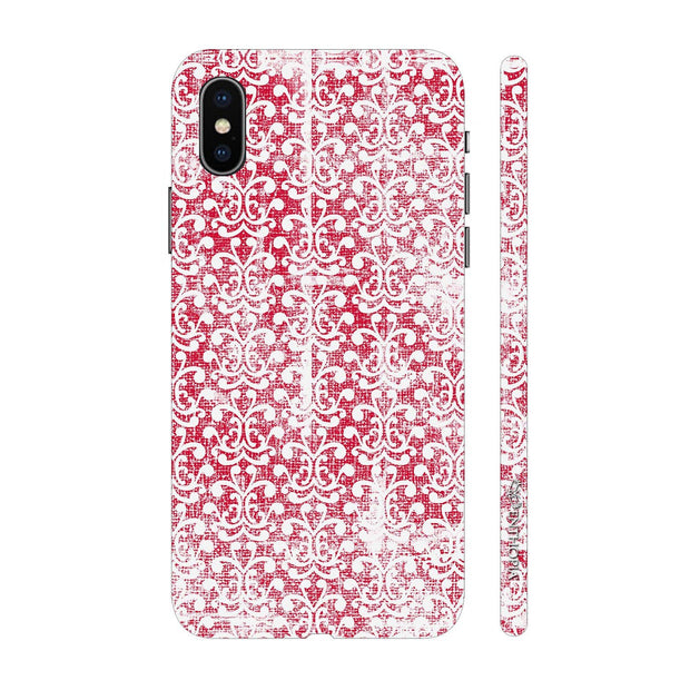 Hardshell Phone Case - Design In Red - Enthopia
