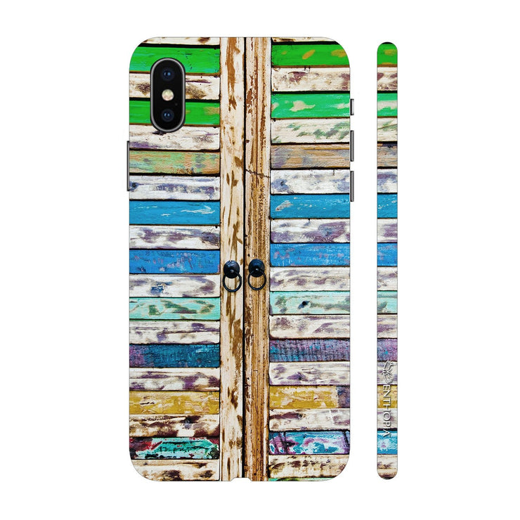 Hardshell Phone Case - Destressed Door - Enthopia