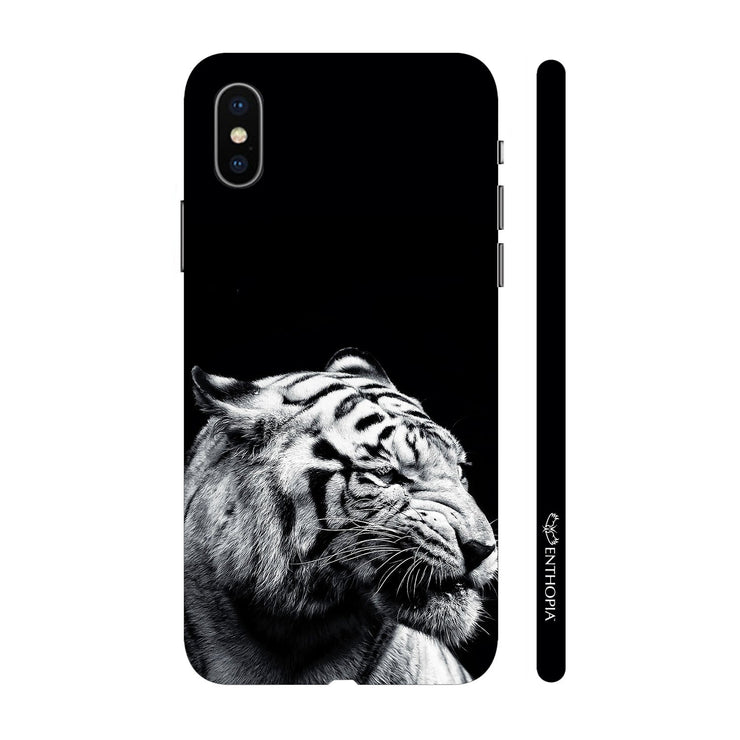 Hardshell Phone Case - Distracted White Tiger - Enthopia