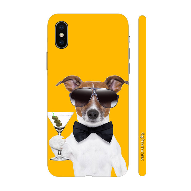 Hardshell Phone Case - Dog Bond Martini - Enthopia