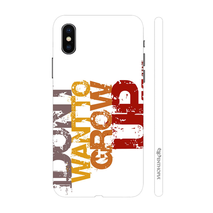 Hardshell Phone Case - DonÍt Want To Grow Up - Enthopia