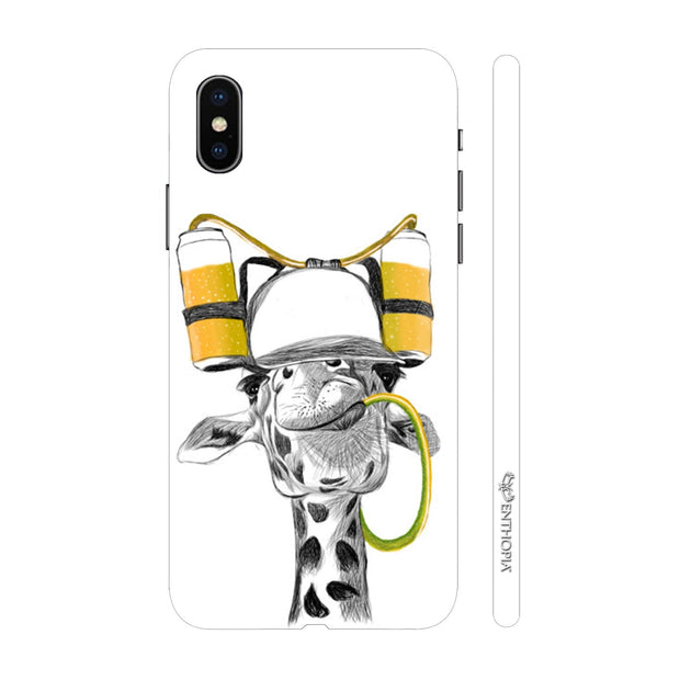 Hardshell Phone Case - Drunken Giraffe - Enthopia