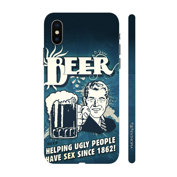 Hardshell Phone Case - Effect Of Beer Since 1862 - Enthopia