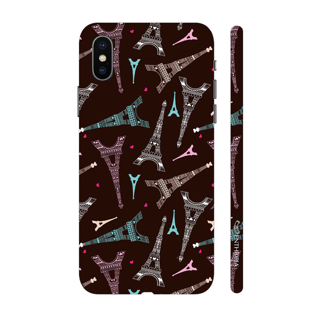 Hardshell Phone Case - Eiffel Tower Too Many - Enthopia