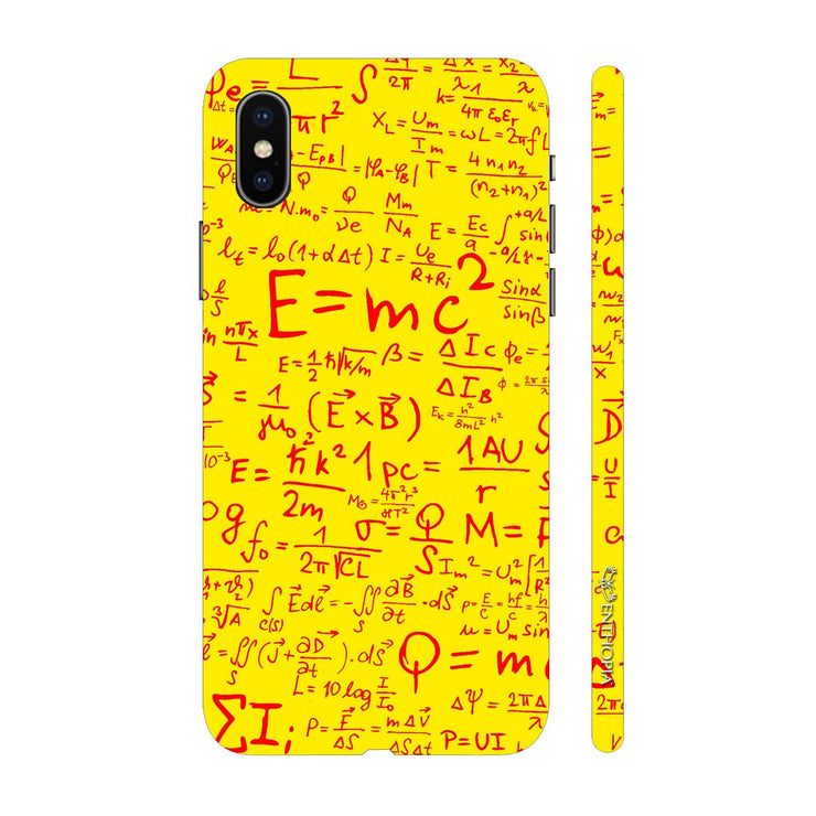 Hardshell Phone Case - Einstein Energy Yellow - Enthopia
