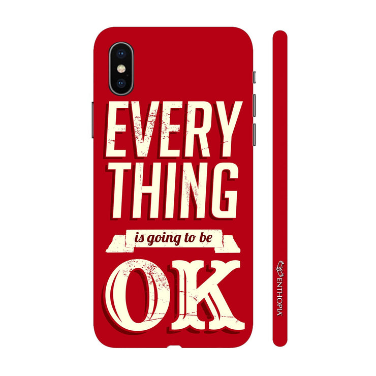 Hardshell Phone Case - Everything is going to be OK - Enthopia