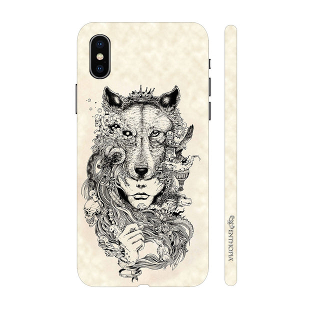 Hardshell Phone Case - Exotic Wolf Head - Enthopia