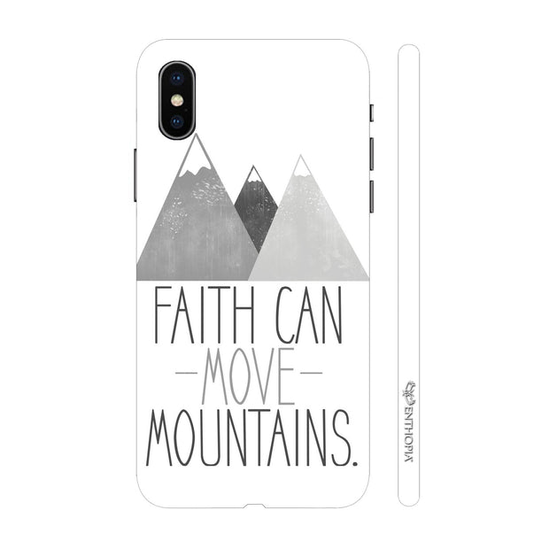 Hardshell Phone Case - Faith can move mountains - Enthopia