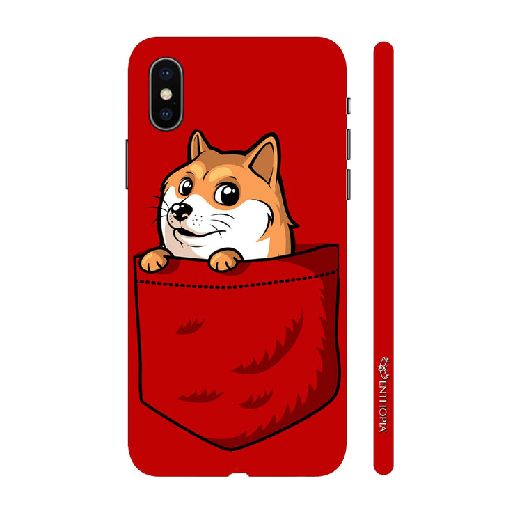 Hardshell Phone Case - Fox in the Pocket - Enthopia