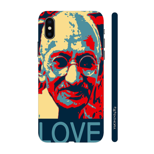 Hardshell Phone Case - Gandhi Love - Enthopia