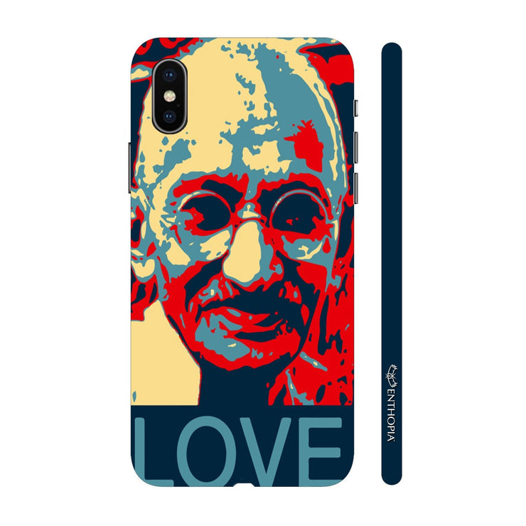 Hardshell Phone Case - Gandhi Love - Enthopia