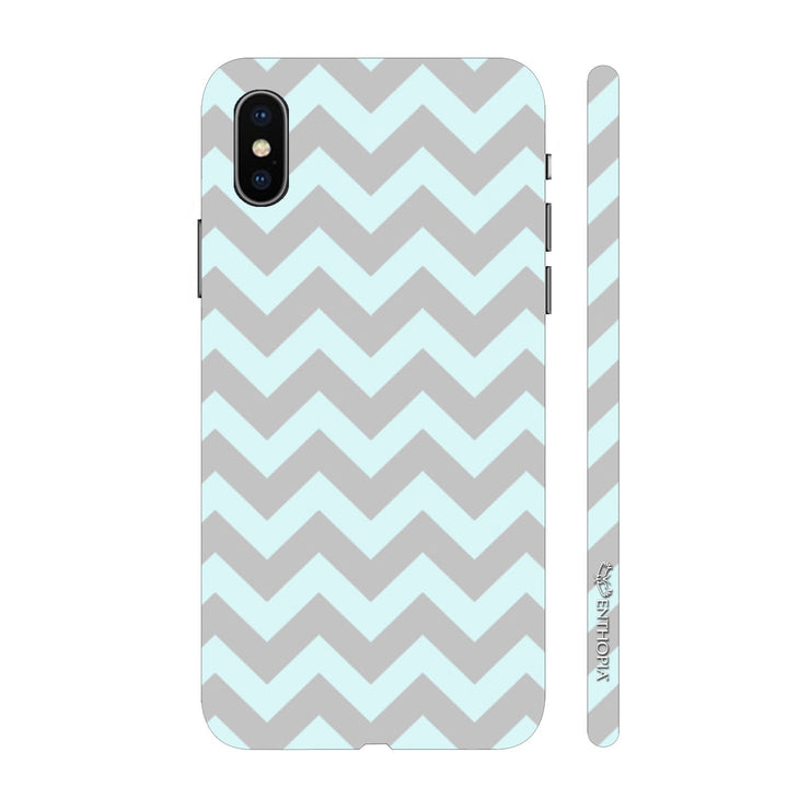 Hardshell Phone Case - Gloomy Chevron - Enthopia