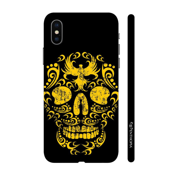 Hardshell Phone Case - Golden Skull - Enthopia