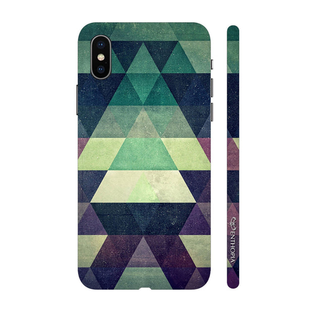 Hardshell Phone Case - Green Pyramids - Enthopia
