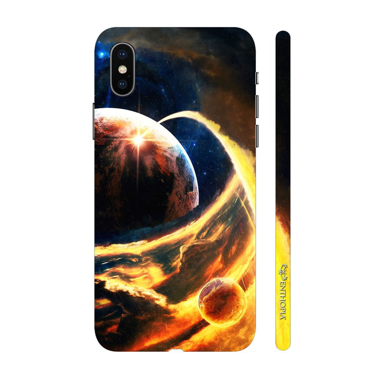 Hardshell Phone Case - Jupiter compared to Earth - Enthopia