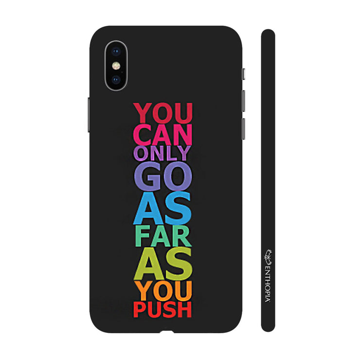Hardshell Phone Case - Keep Pushing - Enthopia