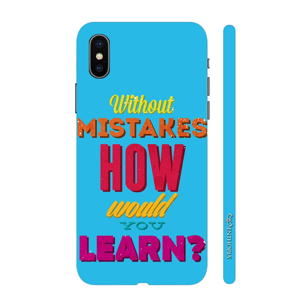 Hardshell Phone Case - Learn With Mistakes - Enthopia