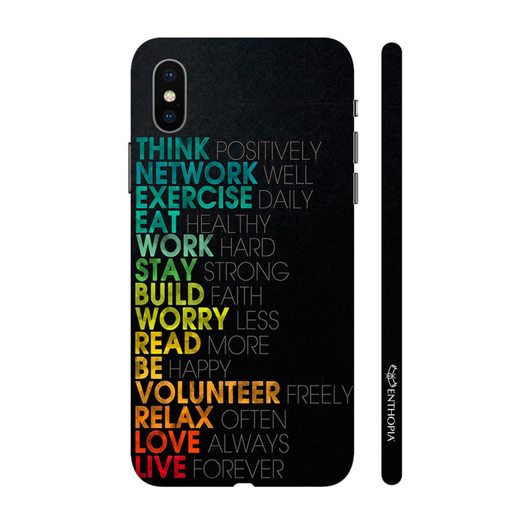 Hardshell Phone Case - Mantras for life - Enthopia