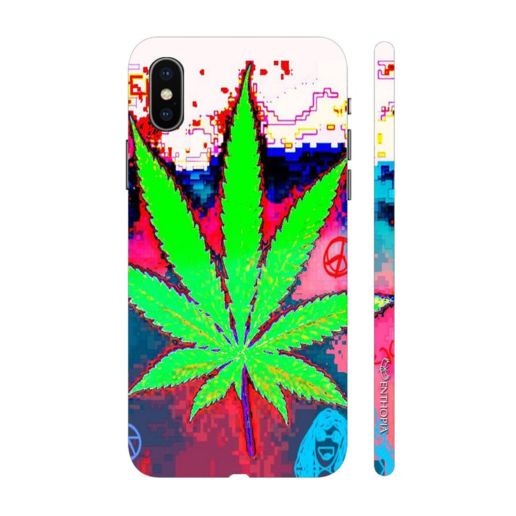 Hardshell Phone Case - Marjuana Splash - Enthopia