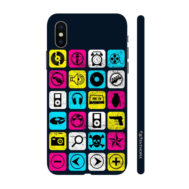 Hardshell Phone Case - Music Checkers - Enthopia