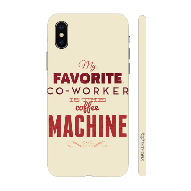 Hardshell Phone Case - My Coffee Machine - Enthopia