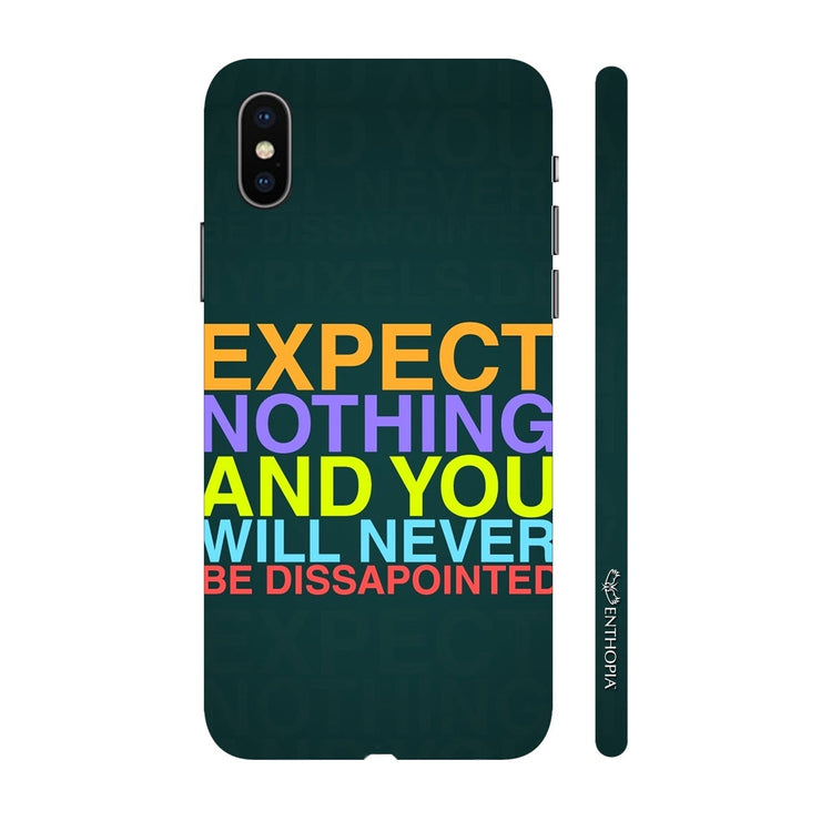 Hardshell Phone Case - No Expectations - Enthopia