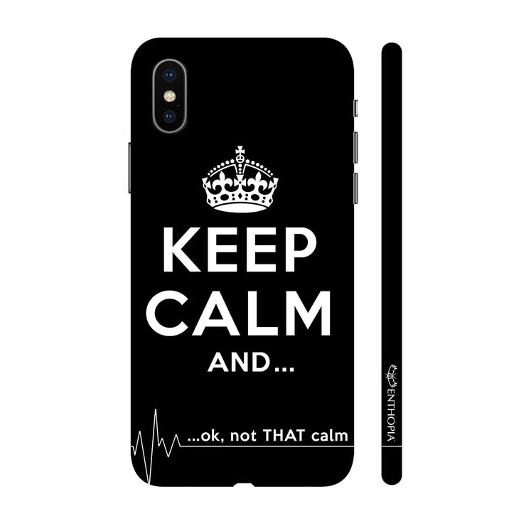 Hardshell Phone Case - Not That Calm - Enthopia