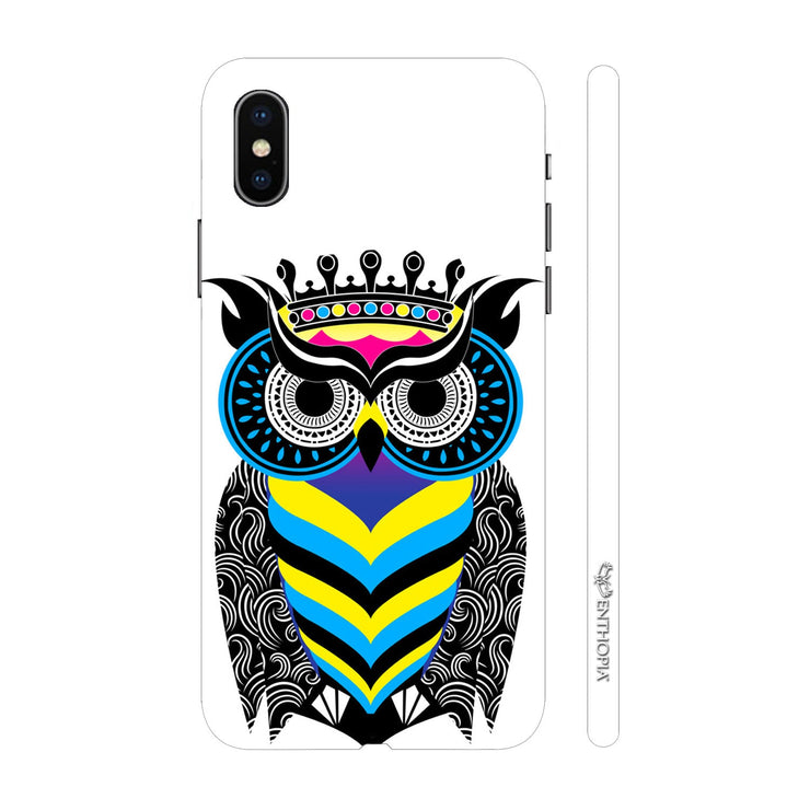Hardshell Phone Case - Owl King - Enthopia
