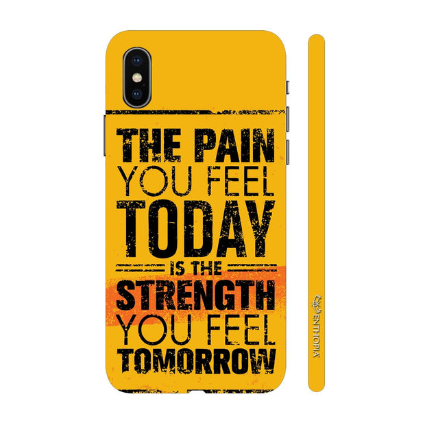 Hardshell Phone Case - Pain Gives Strength - Enthopia