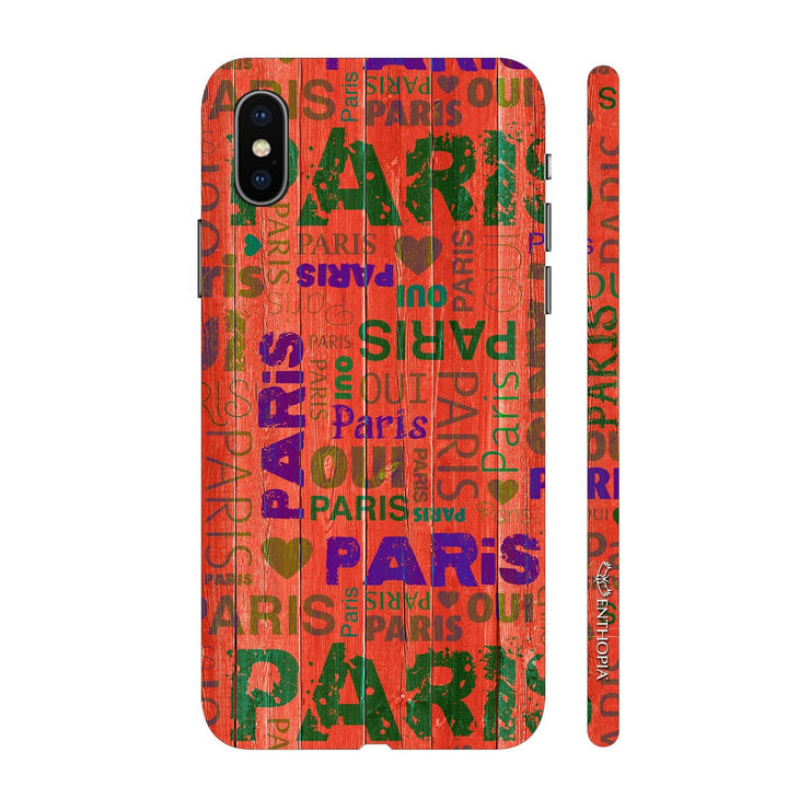 Hardshell Phone Case - Paris Grafitti - Enthopia