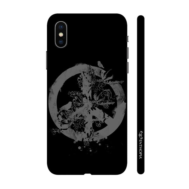 Hardshell Phone Case - Peace - Black - Enthopia