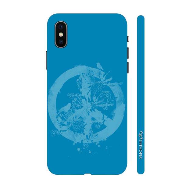 Hardshell Phone Case - Peace - Blue - Enthopia