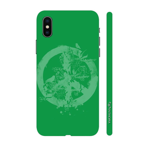Hardshell Phone Case - Peace - Green - Enthopia