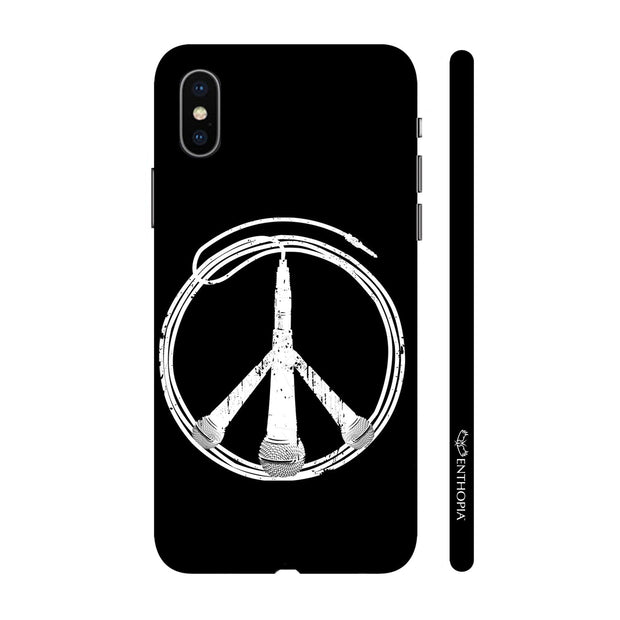 Hardshell Phone Case - Peace is Music - Enthopia