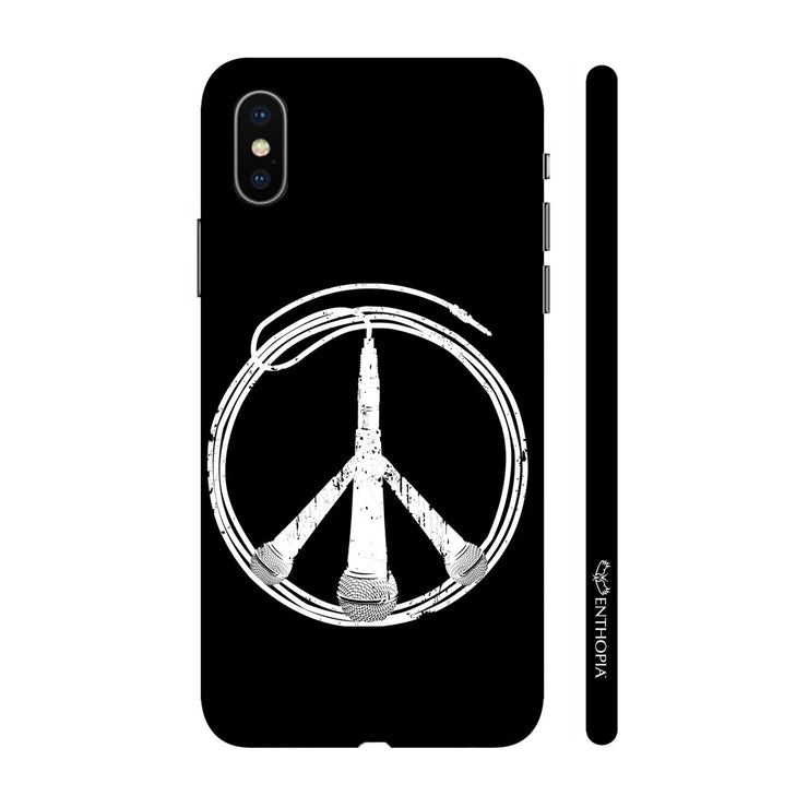 Hardshell Phone Case - Peace is Music - Enthopia