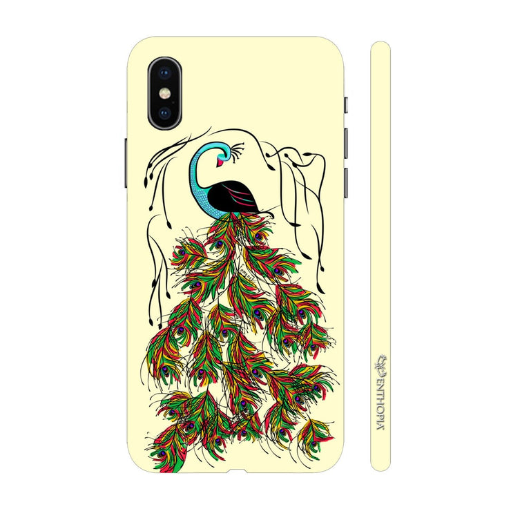 Hardshell Phone Case - Peacock Art - Enthopia