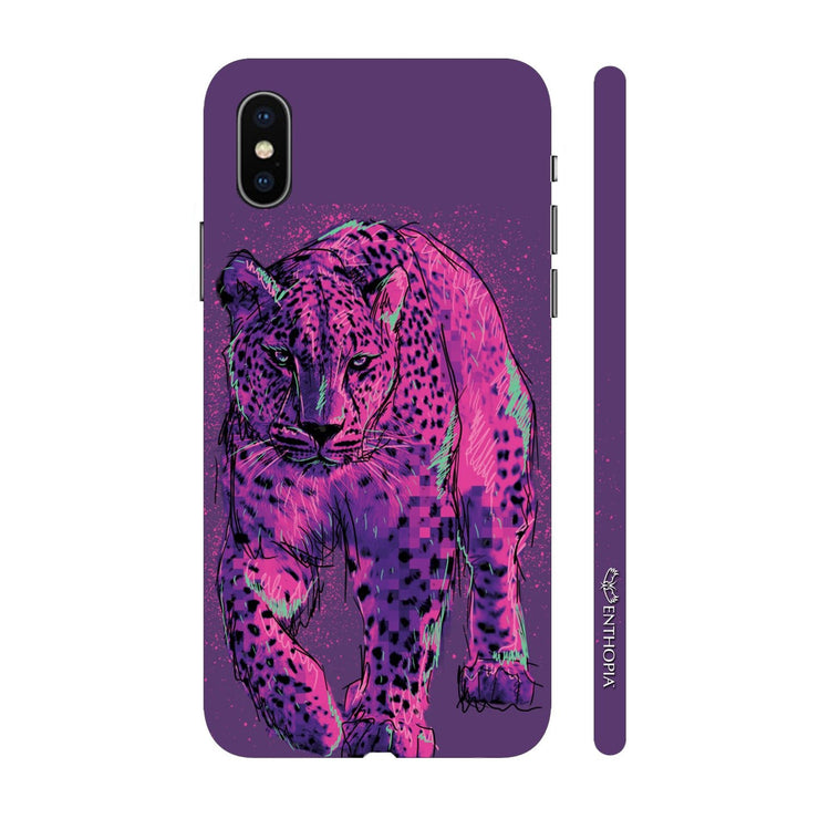 Hardshell Phone Case - Pink Cheetah - Enthopia