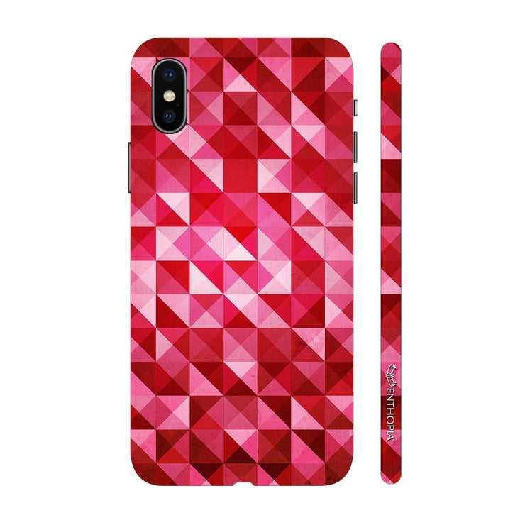 Hardshell Phone Case - Pink Pyramids - Enthopia