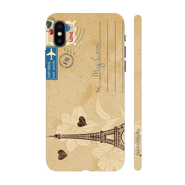 Hardshell Phone Case - Postcard With Love - Enthopia